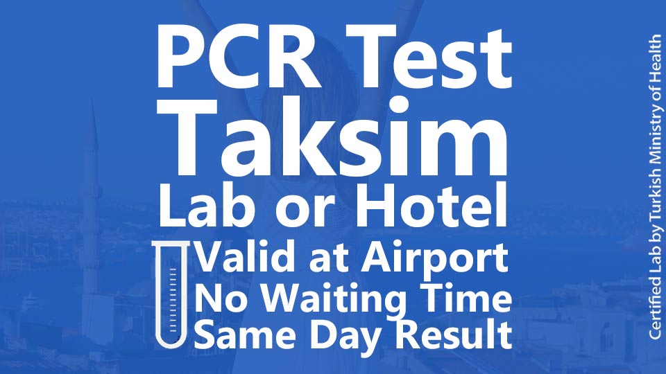 pcr test istanbul online reservation same day result